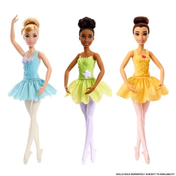 Disney Princesses Assortment Of Ballerina Dolls HLV92