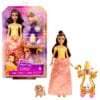 Disney Princess Belle's Tea Time Cart Doll And Playset With Fashion Doll HLW20