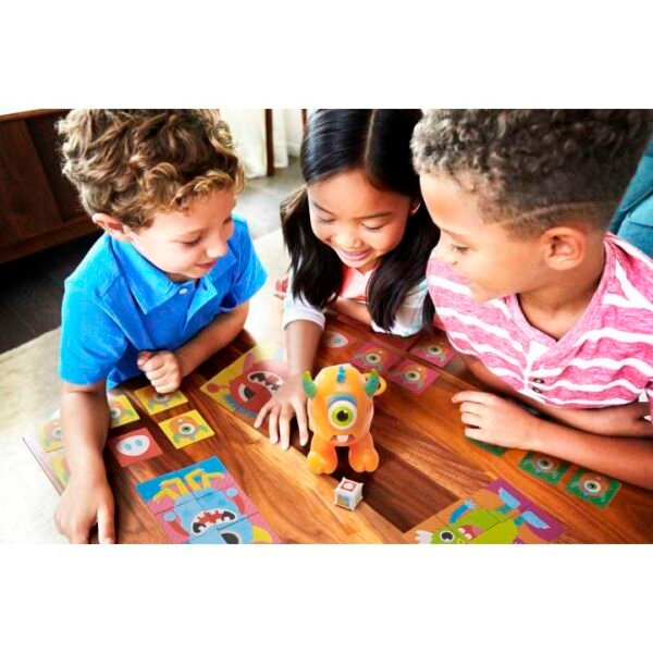 Roll-A-Match Pre-School Matching Card Game With Monster theme For 3 Year Olds & Up GWN52 - Image 2