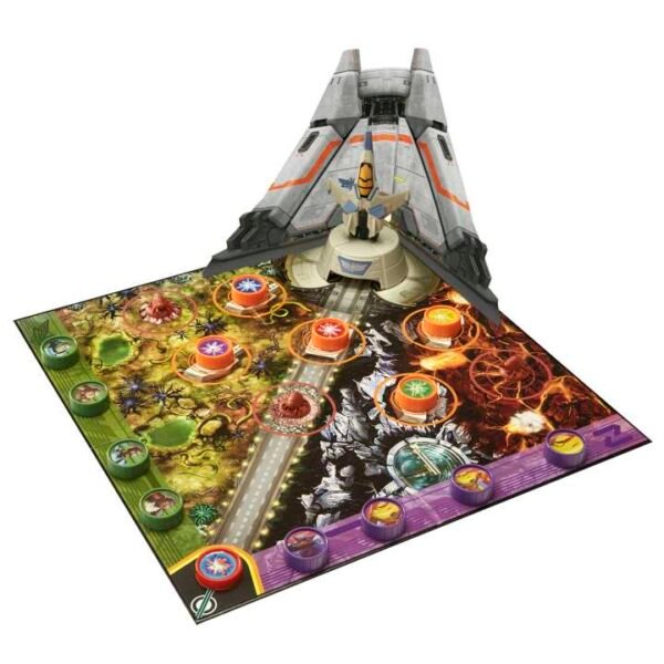 Disney And Pixar Lightyear Blast-Off Blitz Skill & Action Puck-Flipping Game with Team Play for 2 to 8 Players, Movie Themed, Gift for Kids & Lightyear Fans Ages 8 Years & Up HGR57 - Image 2