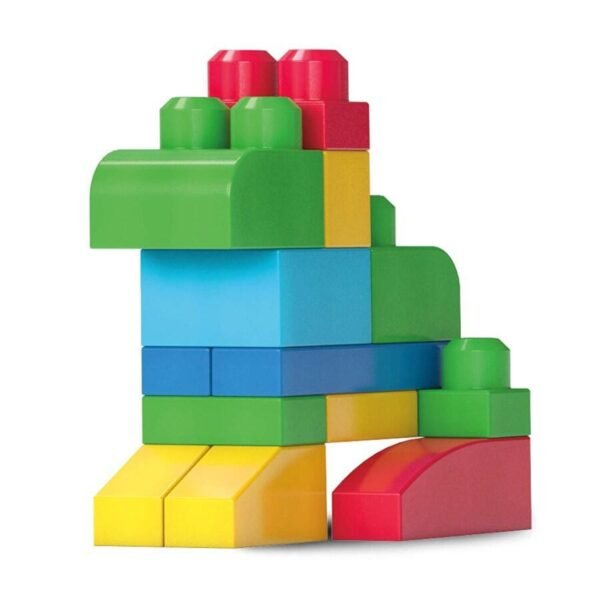 Mega Bloks Big Building Bag Building Set With 60 Big Building Blocks Classic DCH55 - Image 2