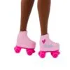 Barbie Doll With Roller Skates, Fashion Accessories And Pet Puppy HPL77 - Image 4