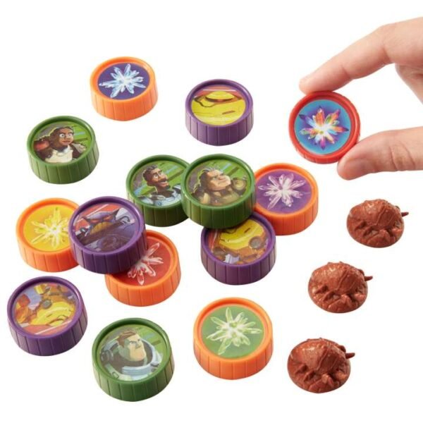 Disney And Pixar Lightyear Blast-Off Blitz Skill & Action Puck-Flipping Game with Team Play for 2 to 8 Players, Movie Themed, Gift for Kids & Lightyear Fans Ages 8 Years & Up HGR57 - Image 4