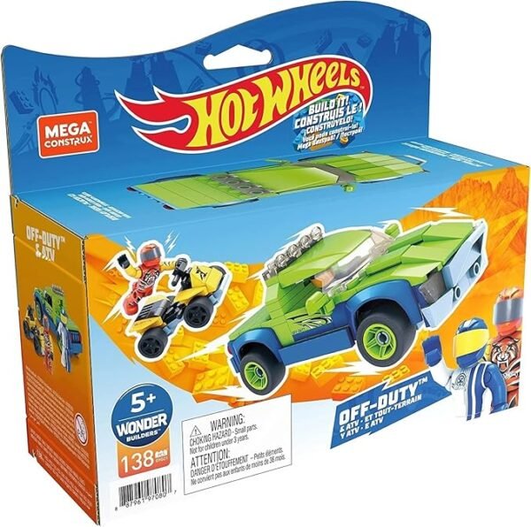 Mega Bloks Construx Track Ripper and Kart Playset, Assortment GYG19 - Image 4