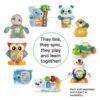 Fisher-Price Linkimals Light-Up & Learn Owl Interactive Musical Learning Toy For Infants HFT73 - Image 5