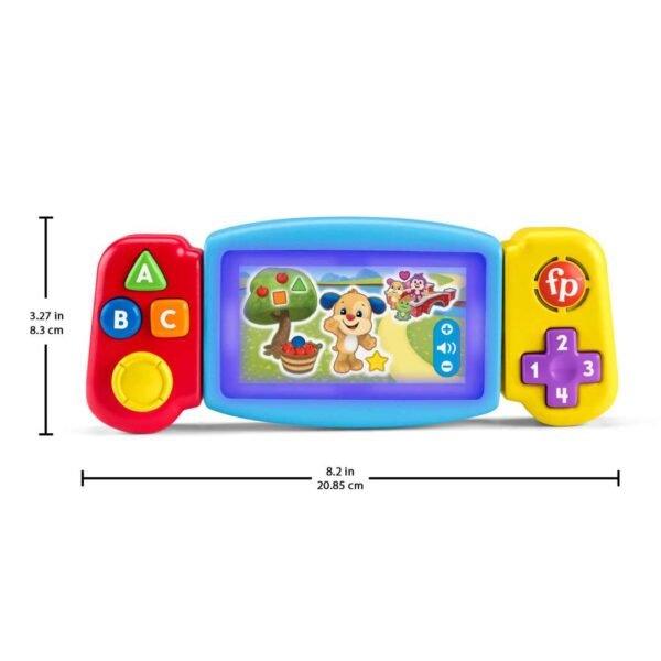 Fisher-Price Laugh & Learn Twist & Learn Gamer Pretend Video Game Learning Toy For Infant & Toddler HJN97 - Image 5