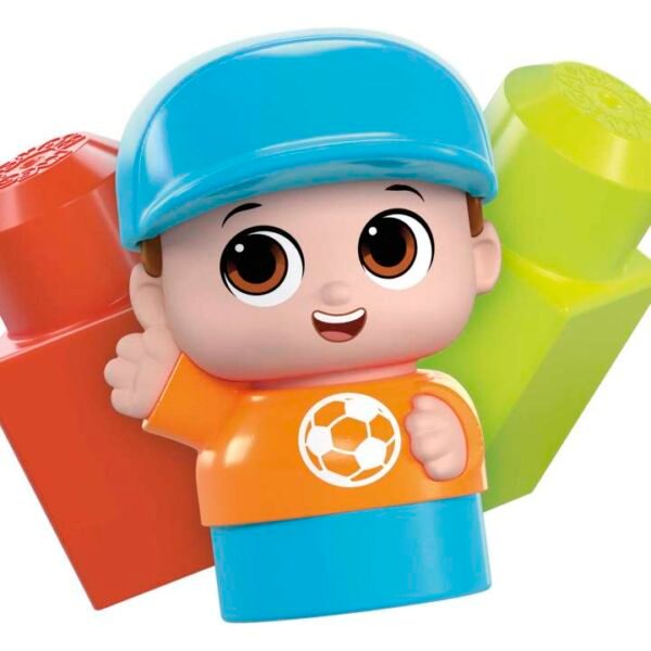 Mega Bloks Building Toy Block Spinning Wagon With 1 Figure HHN00 - Image 5