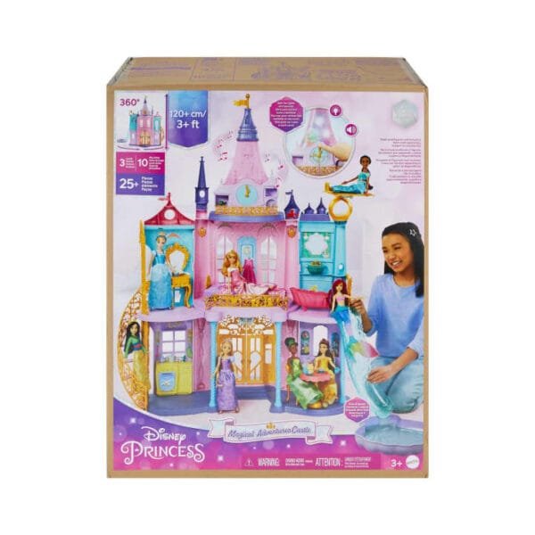 Disney Princess Toys, Magical Adventures Castle HLW29 - Image 6