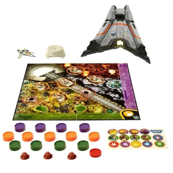 Disney And Pixar Lightyear Blast-Off Blitz Skill & Action Puck-Flipping Game with Team Play for 2 to 8 Players, Movie Themed, Gift for Kids & Lightyear Fans Ages 8 Years & Up HGR57 - Image 6