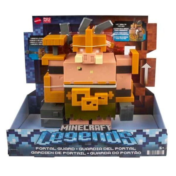 Minecraft Legends Portal Guard Action Figure, Attack Action And Accessory, 3.25-in Collectible Toy GYR77 - Image 6