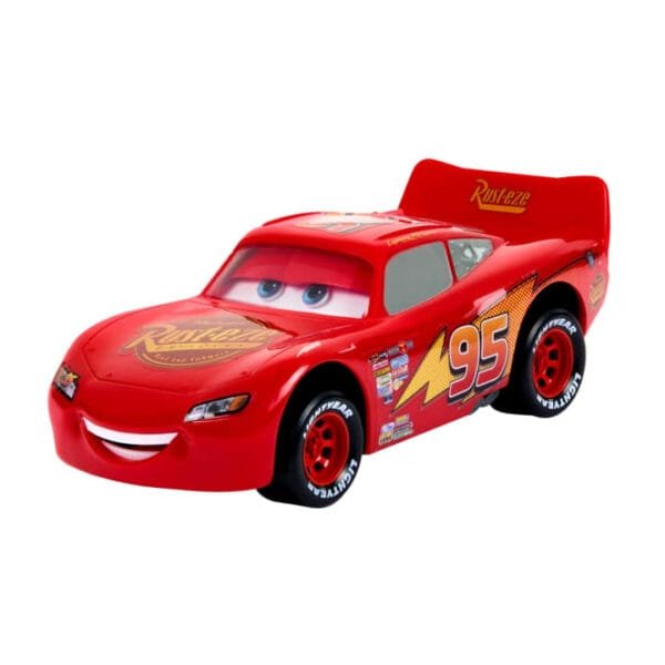 Disney And Pixar Cars Moving Moments Lightning Mcqueen Toy Car With Moving Eyes HPH64