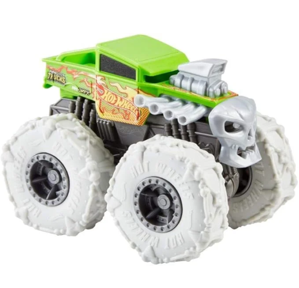 Hot Wheels 1:43 Scale New Rev Tredz Monster Truck Vehicle Toy, Assortment GVK37