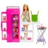 Barbie Doll And Ultimate Pantry Playset, Barbie Kitchen Add-On With Food-Themed Pieces HJV38