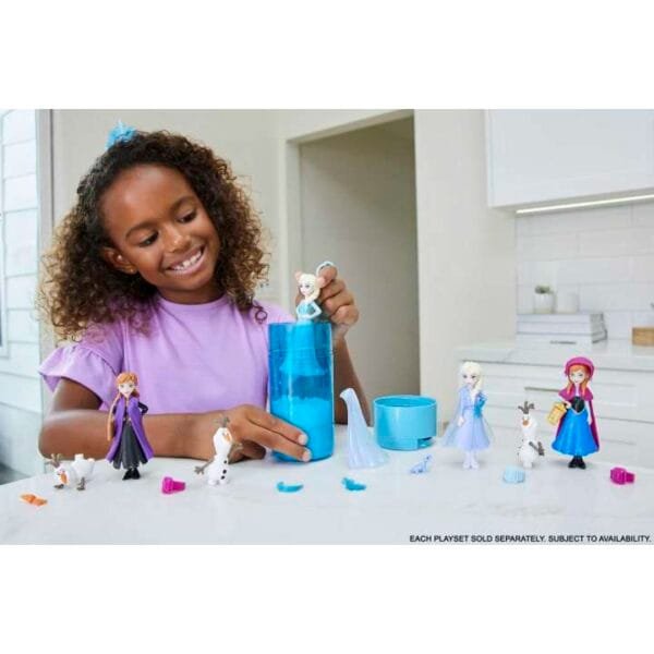 Disney Frozen Snow Color Reveal Dolls With 6 Surprises, Styles May Vary HMB83 - Image 2