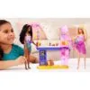 Barbie Beach Boardwalk Playset With Barbie “Brooklyn” & “Malibu” Dolls, 2 Stands HNK99 - Image 2