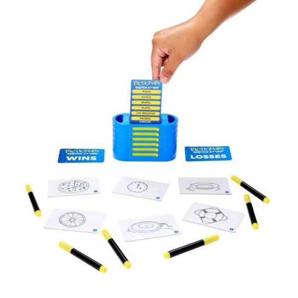 Pictionary Sketch Squad Cooperative Party Game For Adults, Teens And Game Night With Clues Case HPK84 - Image 2