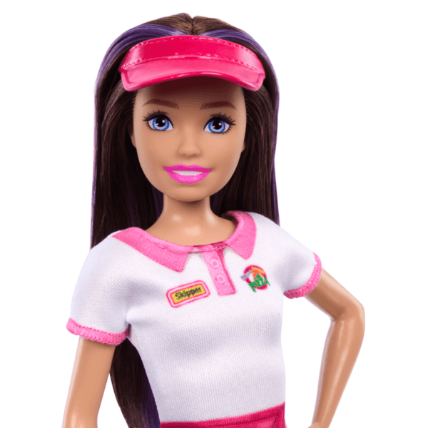 Barbie Skipper First Jobs, Pizzeria Waitress Doll With Accessories, includes Pizza HTK36 - Image 2