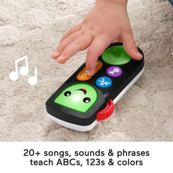 Fisher-Price Laugh & Learn Stream & Learn Remote Electronic Learning Toy For Infants HFT69 - Image 3