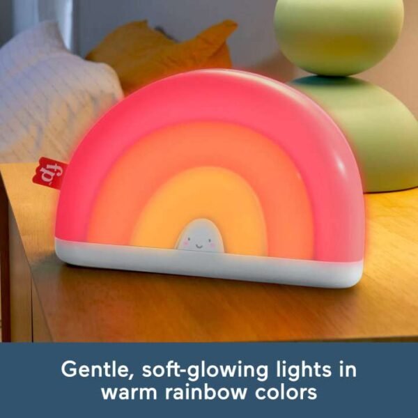Fisher-Price Soothe & Glow Rainbow Sound Machine With Lights & Music For Newborns And Up HGB91 - Image 3