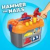 Mega Bloks Workbench with 36 Pieces, Building Block Set, Construction Toy GNT92 - Image 3