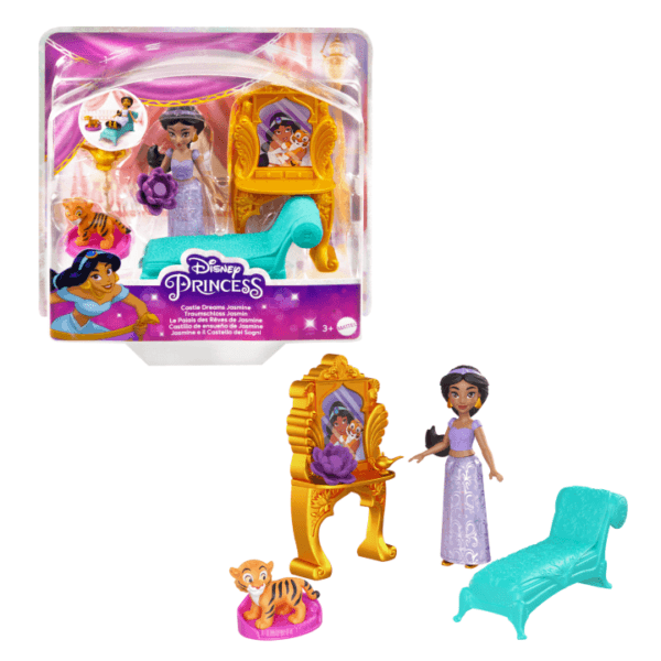 Disney Small Dolls With Friends, Furniture & Storytelling Inspired By Disney Movies (Styles May Vary) HRN64 - Image 3
