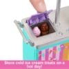 Barbie Beach Boardwalk Playset With Barbie “Brooklyn” & “Malibu” Dolls, 2 Stands HNK99 - Image 4