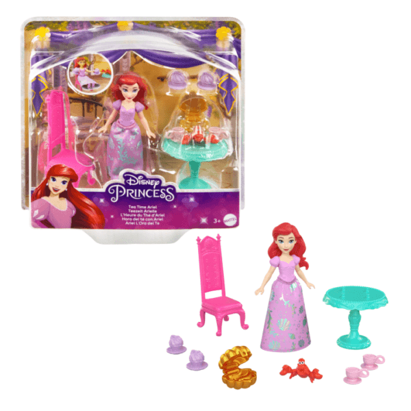 Disney Small Dolls With Friends, Furniture & Storytelling Inspired By Disney Movies (Styles May Vary) HRN64 - Image 5