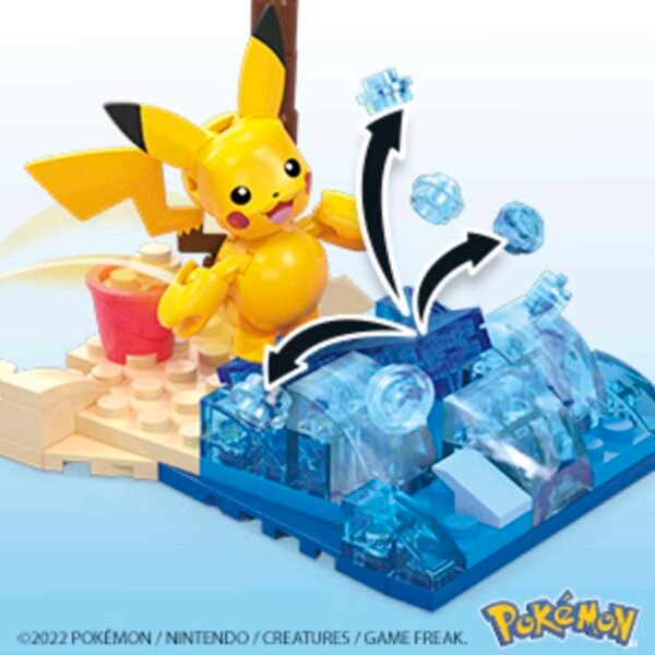 Mega Bloks Pokémon Building Toy Kits With Poseable Action Figures And Environments Assortment HDL75 - Image 5