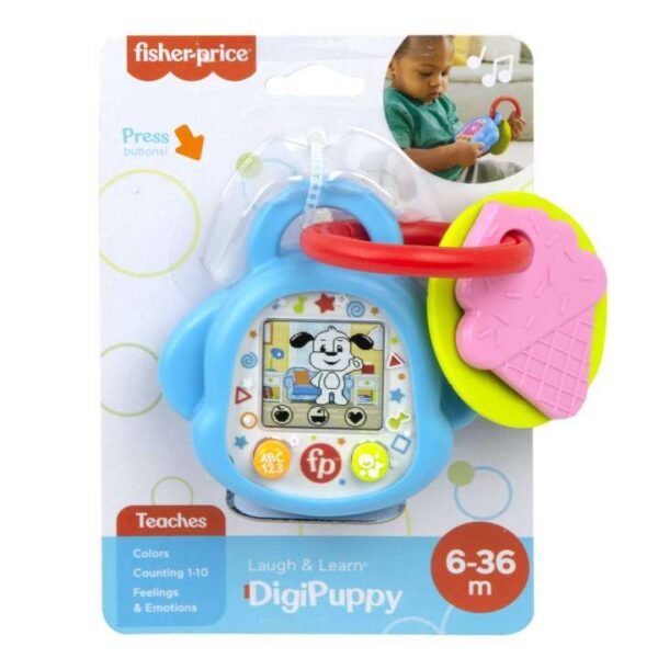 Fisher-Price Laugh & Learn Digipuppy Handheld Infant Musical Toy GTJ73 - Image 6