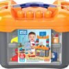 Mega Bloks Workbench with 36 Pieces, Building Block Set, Construction Toy GNT92 - Image 6