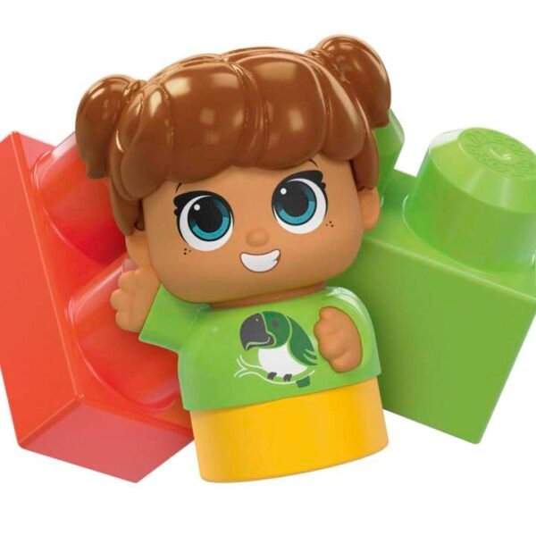 Mega Bloks Build N Tumble Activity Table Toy Blocks With 1 Figure HHM99 - Image 6