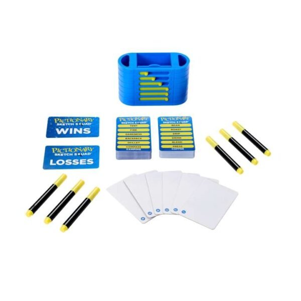 Pictionary Sketch Squad Cooperative Party Game For Adults, Teens And Game Night With Clues Case HPK84 - Image 6