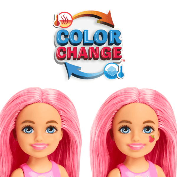 Barbie Pop Reveal Fruit Series Chelsea Doll With 5 Surprises, Scent & Color Change HRK58 - Image 6