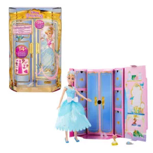 Disney Princess Toys, Fashion Surprise Cinderella Doll And Accessories HMK53