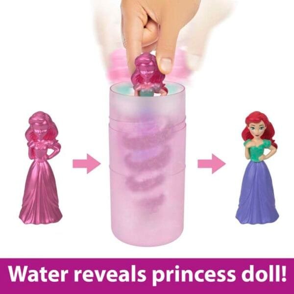 Disney Princess Color Reveal Dolls With 6 Surprises, Friend Series, Styles May Vary HMB69 - Image 3