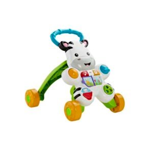 Fisher-Price Learn With Me Zebra Walker, Musical Infant Walking Toy DKH80