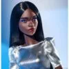 Barbie Signature Posable Barbie Looks Doll, Dark-Brown Hair, Tall Body Type HBX93 - Image 4