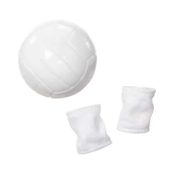 Barbie Doll & Accessories, Made To Move Career Volleyball Player Doll HKT72 - Image 4