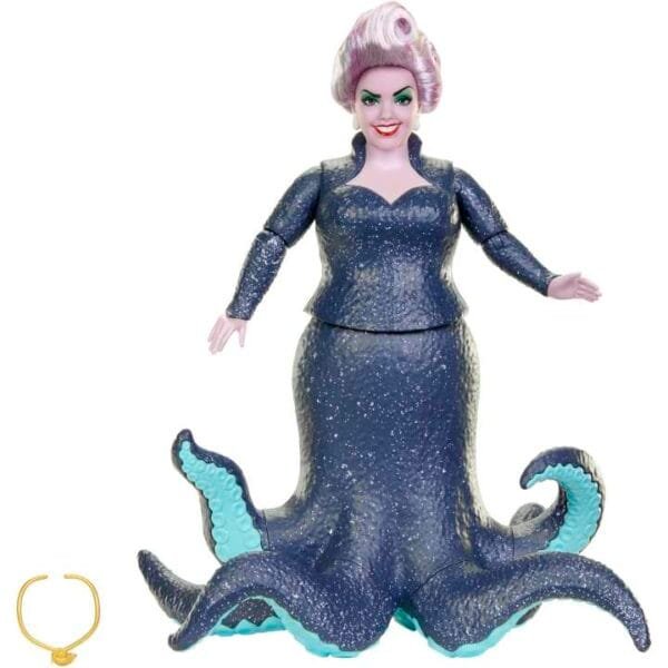 Disney the Little Mermaid, Ursula Fashion Doll And Accessory HLX12 - Image 5