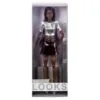 Barbie Signature Posable Barbie Looks Doll, Dark-Brown Hair, Tall Body Type HBX93 - Image 6