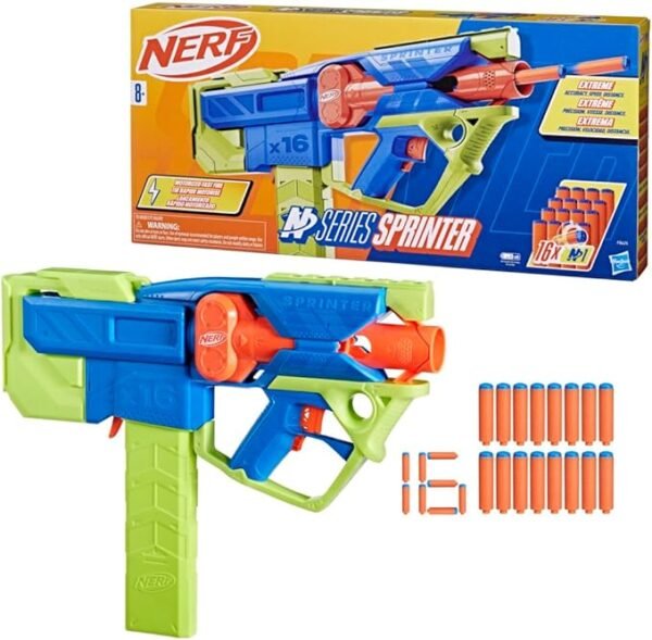 NERF N Series Sprinter Motorized Dart Blaster F8625