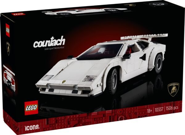 LEGO ICONS LAMBORGHINI COUNTACH 5000 QUATTROVALVOLE (10337)