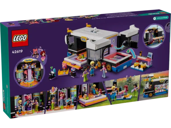 LEGO FRIENDS POP STAR MUSIC TOUR BUS (42619) - Image 2