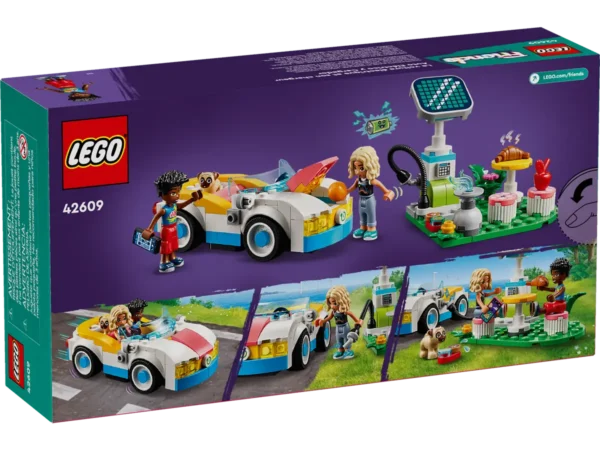 LEGO FRIENDS ELECTRIC CAR AND CHARGER (42609) - Image 2