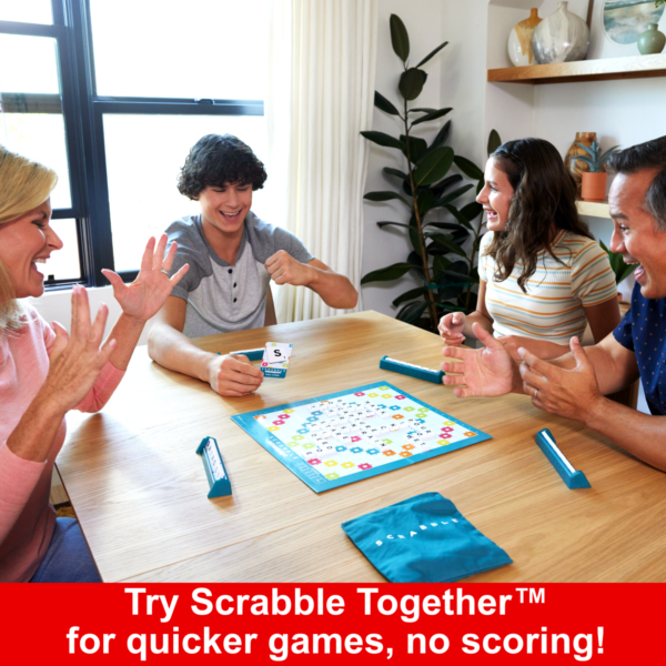 Scrabble® Board Game, Classic Family Word Game With Two Ways To Play For 2-4 Players HWD43 - Image 3