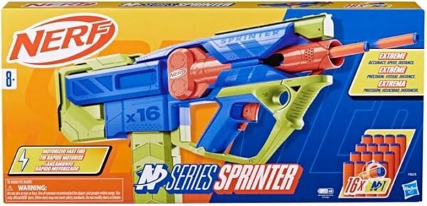NERF N Series Sprinter Motorized Dart Blaster F8625 - Image 3