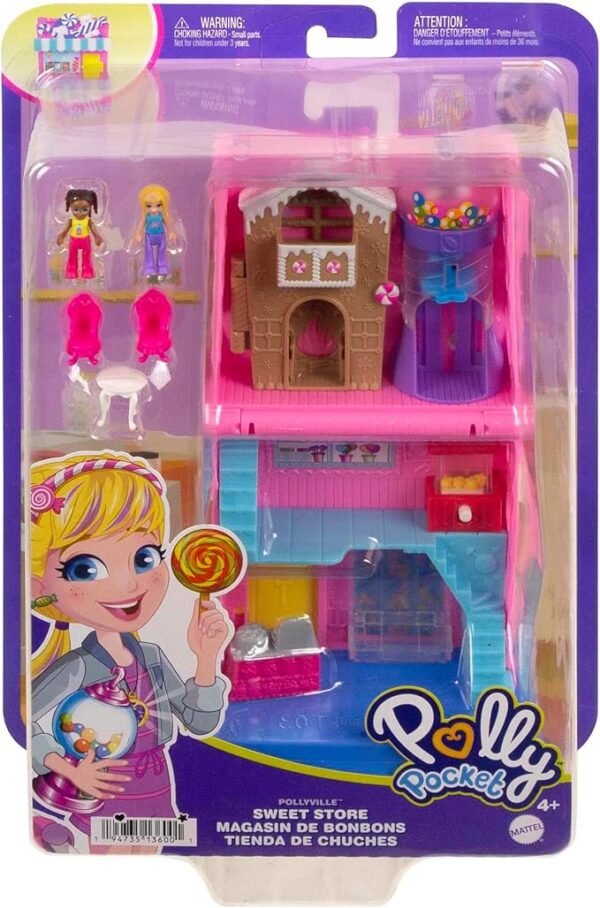 Polly Pocket Pollyville Candy Store HNB03 - Image 6