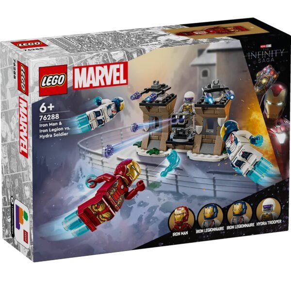 LEGO MARVEL IRON MAN & IRON LEGION VS HYDRA SOLDIER (76288)