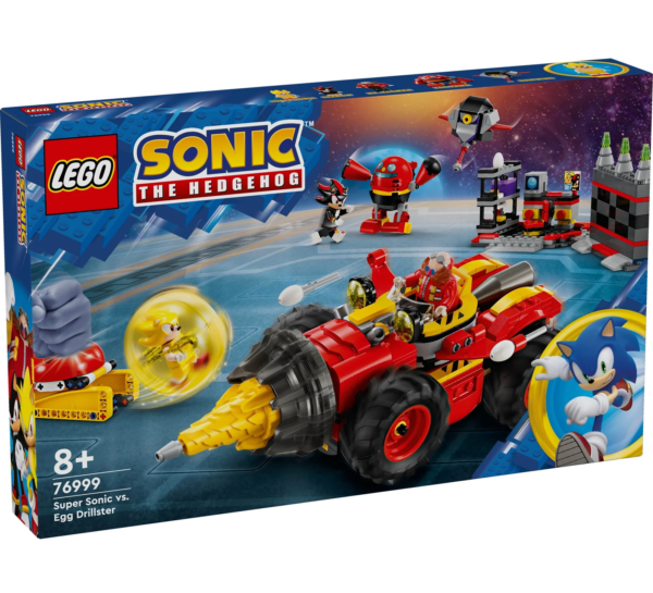 LEGO SONIC SUPER SONIC VS EGG DRILLSTER (76999)