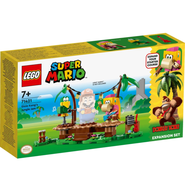 LEGO SUPER MARIO DIXIE KONGS JUNGLE JAM EXPANSION SET (71421)